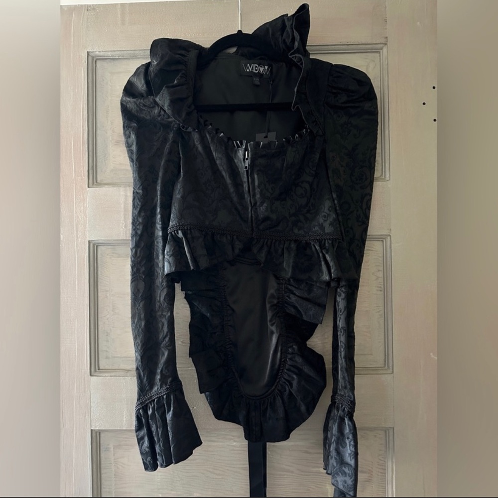 WIDOW gorgeous corset jacket, Victorian vibes XXS